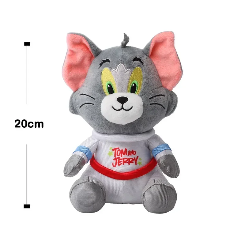新着 20 センチメートル宇宙飛行士トムとジェリーぬいぐるみかわいいオリジナルぬいぐるみ人形完璧な誕生日ギフト