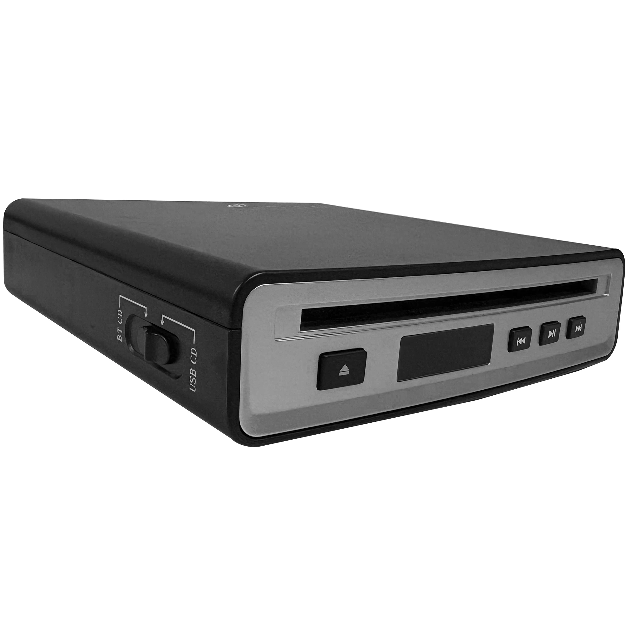 

External Car CD Player, Dual-Mode USB or Bluetooth Connected CD Player ,5v,Plug and Play, with for a Wide Range of Car Models