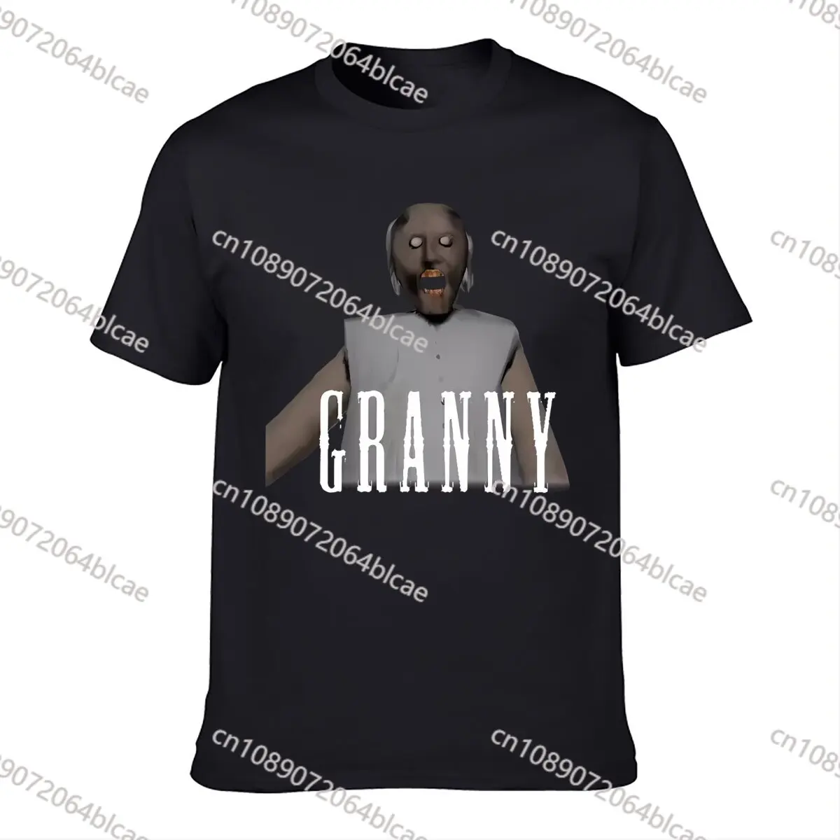 Mobile Horror Game Granny T-Shirt 2024 High quality Brand Casual Short sleeve O-neck Fashion Printed 100% Cotton