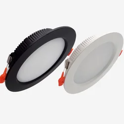 Plafonnier LED Ultra-Mince Encastrable à Intensité Réglable, Luminaire de Plafond, Idéal pour un Magasin ou un Supermarché, 30/36W, 110/240V, 12/18/24W