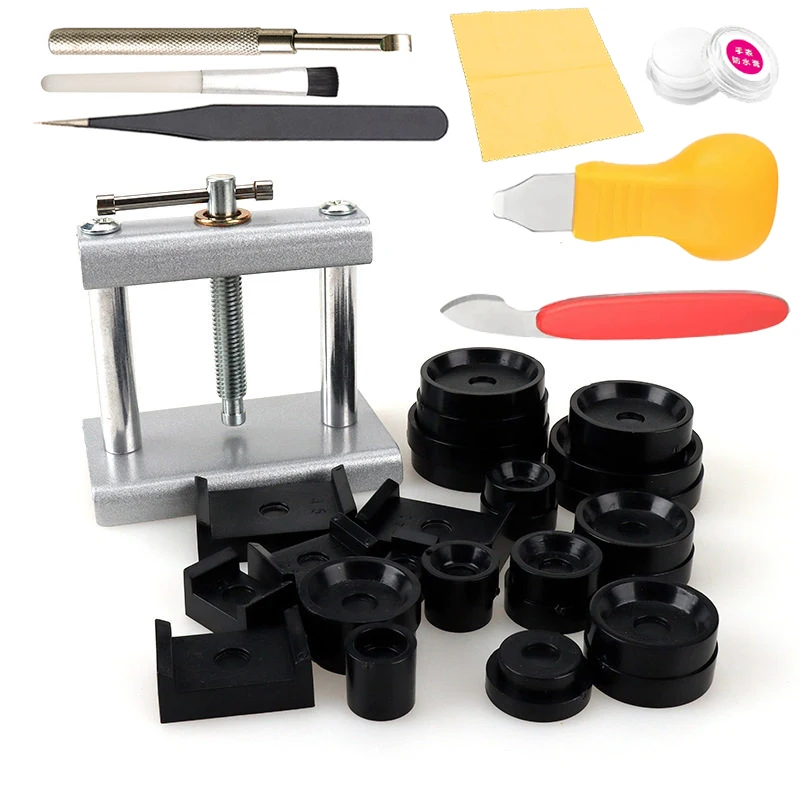 

Professional Watch Press Set 23PCS Watch Back for CASE Closing Tool & Fitting Dies Watch Repairing Tool Die Kit for Watchmaker