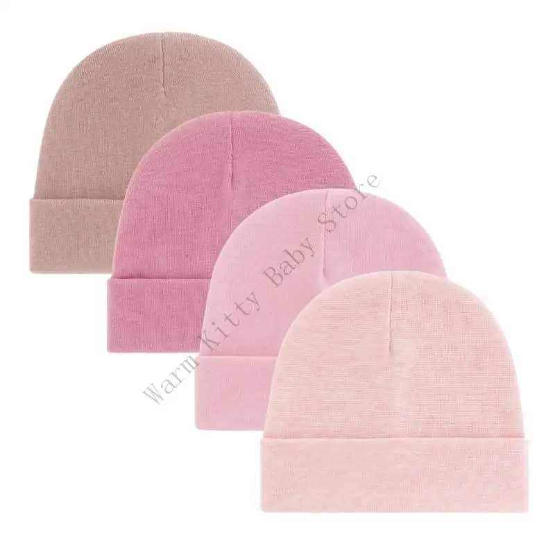 

XXFE 1pc Elastic Cotton Infant Nursing Caps for 0 to 3 Month Baby Vibrant Color Fetal Hat