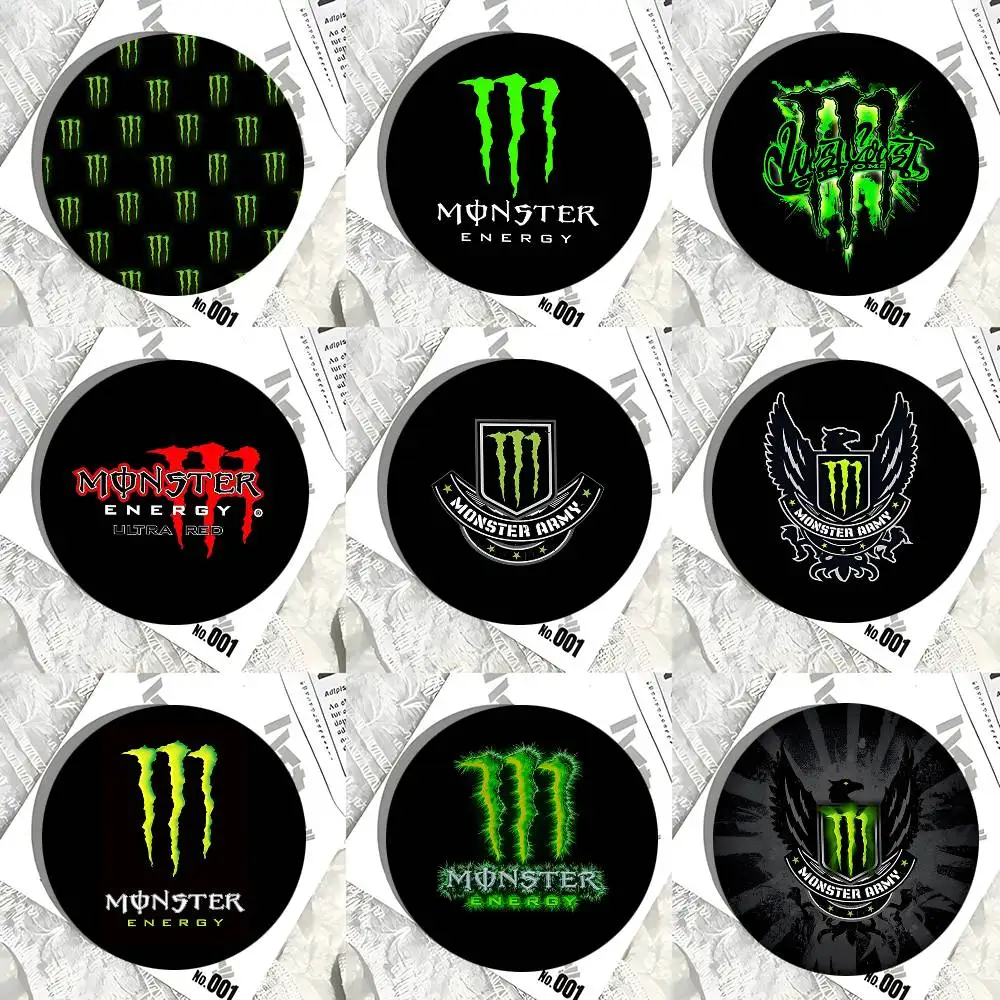 Pin de Solapa Creativo con Diseño de Bebidas Energéticas M-Monster E-Energy, Accesorio para Ropa y Mochilas