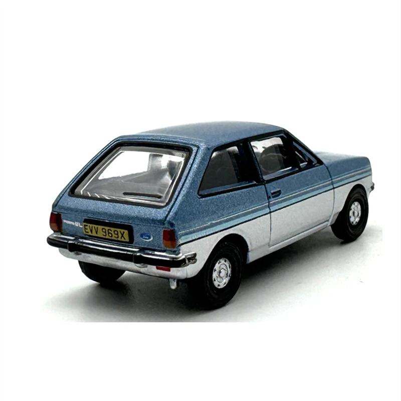 1:76 Schaal Diecast Legering Ford Fiesta Mk I Speelgoed Oldtimers Model Klassieke Nostalgie Adult Nostalgie Souvenir Cadeau Statisch Display