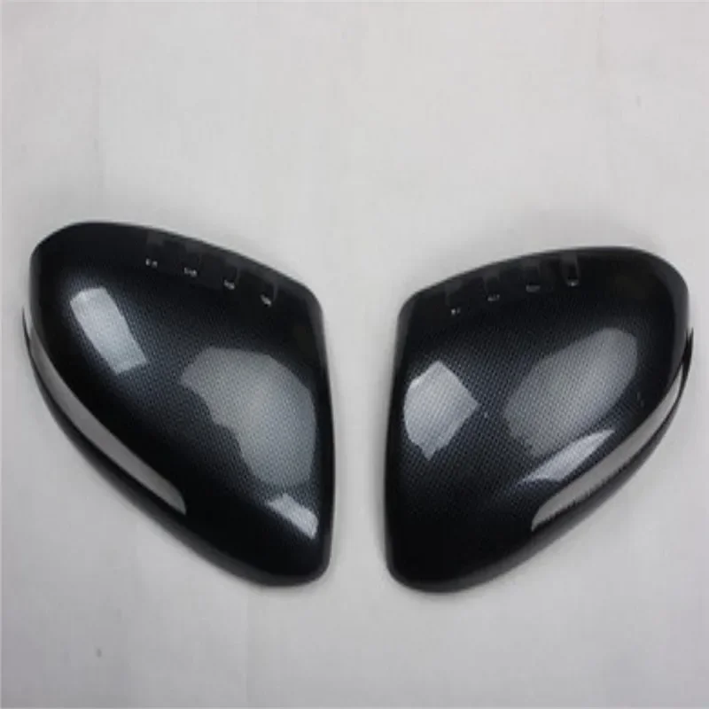 Suitable for Kia K5 2011-2015 HIPS peach charcoal fiber modified car rearview mirror accessories Left-hand drive