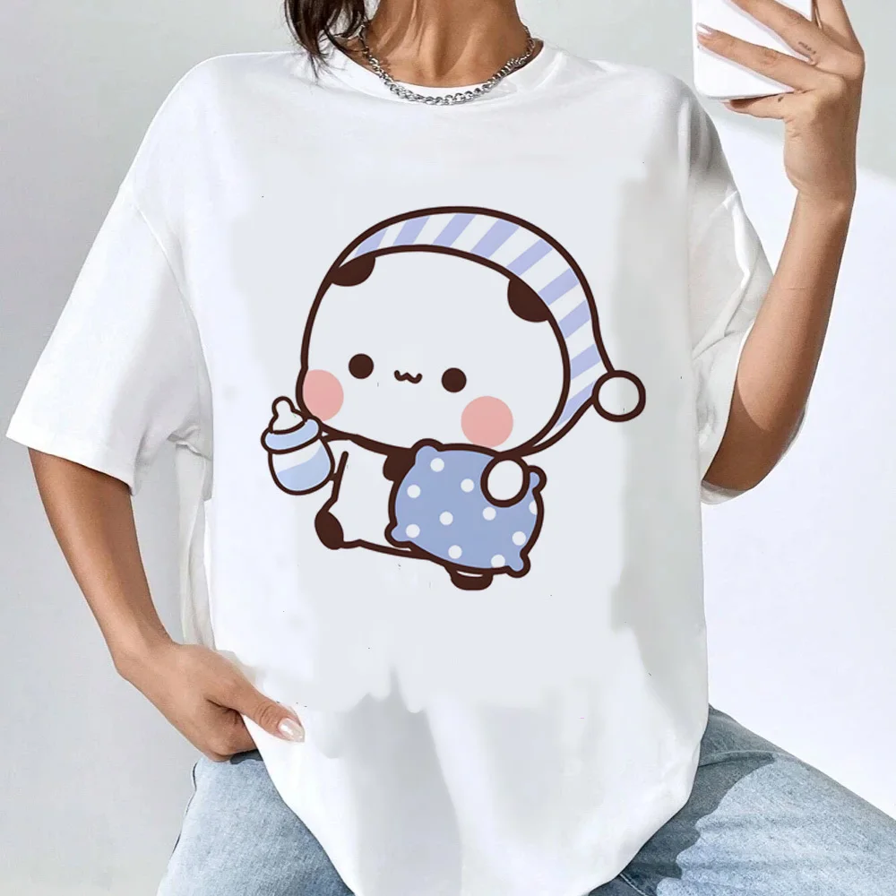 Bubu Dudu female University korean clothes hip hop Grunge anime Gothic t-shirt hip hop Breathable Comfortable Colorful