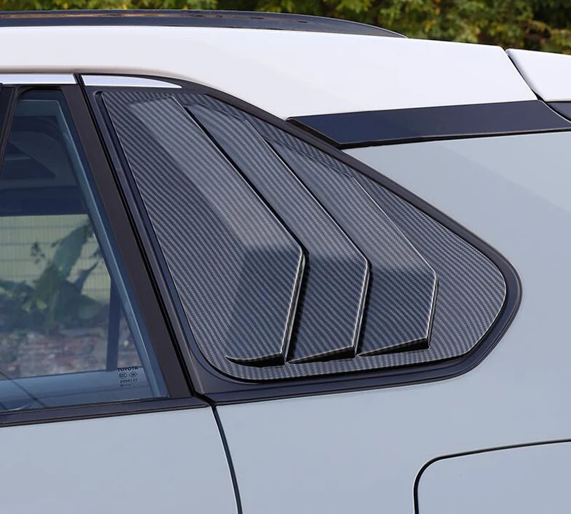 

For TOYOTA Rav4 (xa50) 2019-2024 Decorate Accessories Carbon Fiber Style Rear window shutter decoration