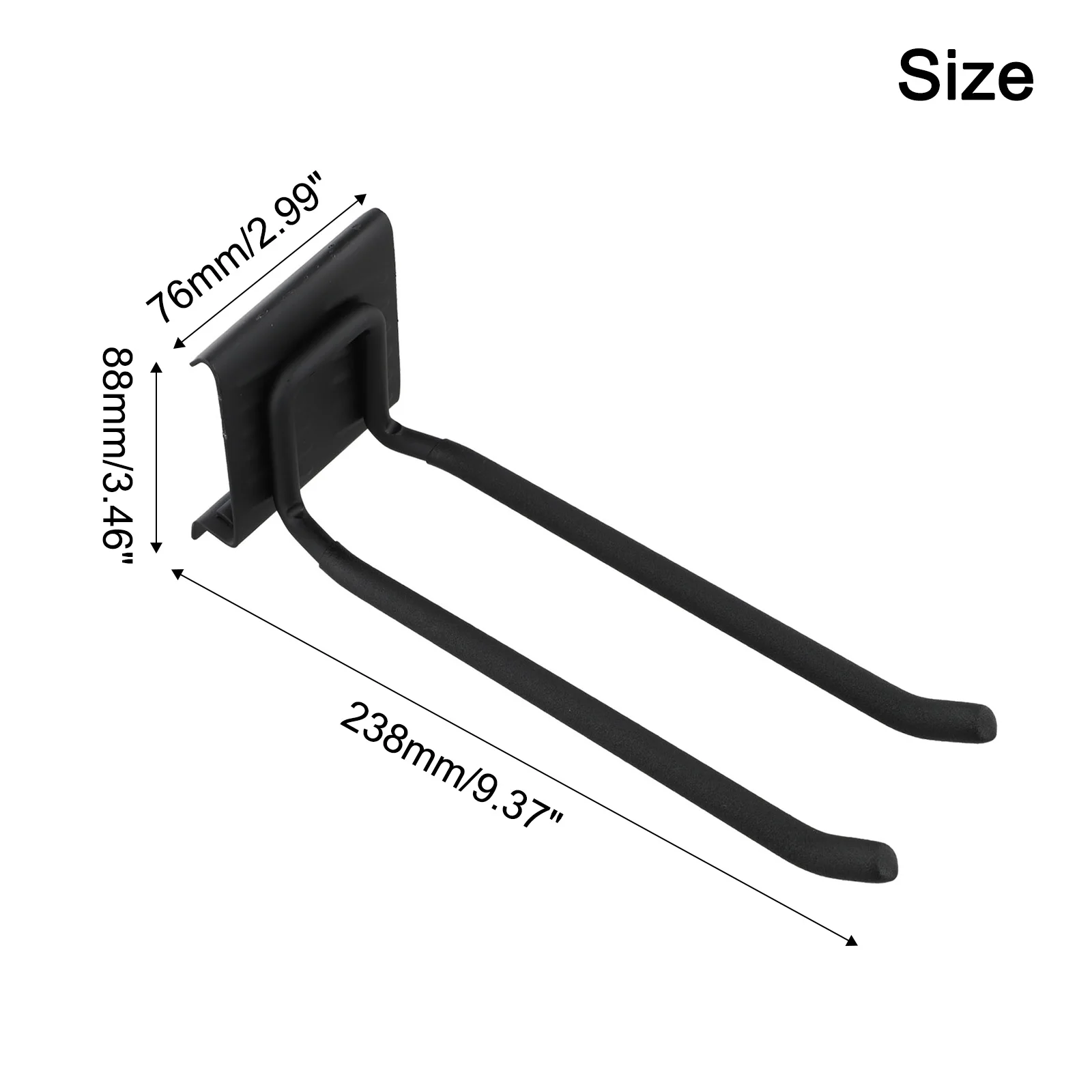406*100*60mm Adjustable Hooks Wall Mount Tool Storage Solution Heavy-Duty Storage Adjustable Panel Design Ample Storage Capacity