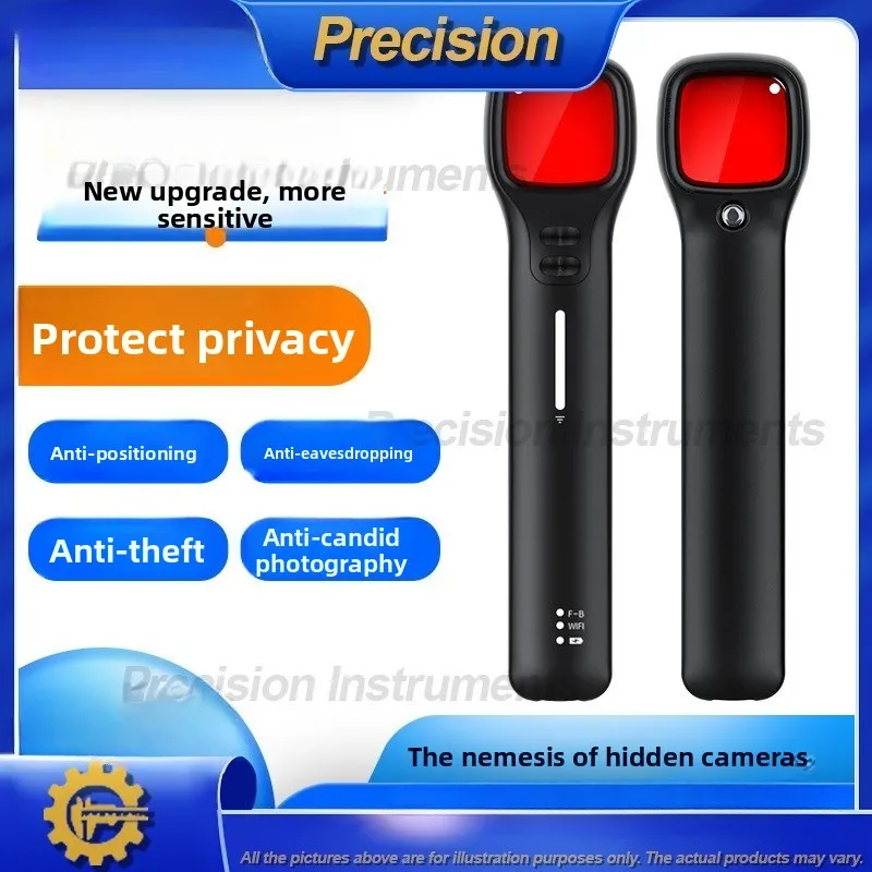 

2026 Mini Camera Detector Anti Spy Hidden Camera Finder RF Signal Jammer GPS Tracker Locator for Hotel Safety and Privacy