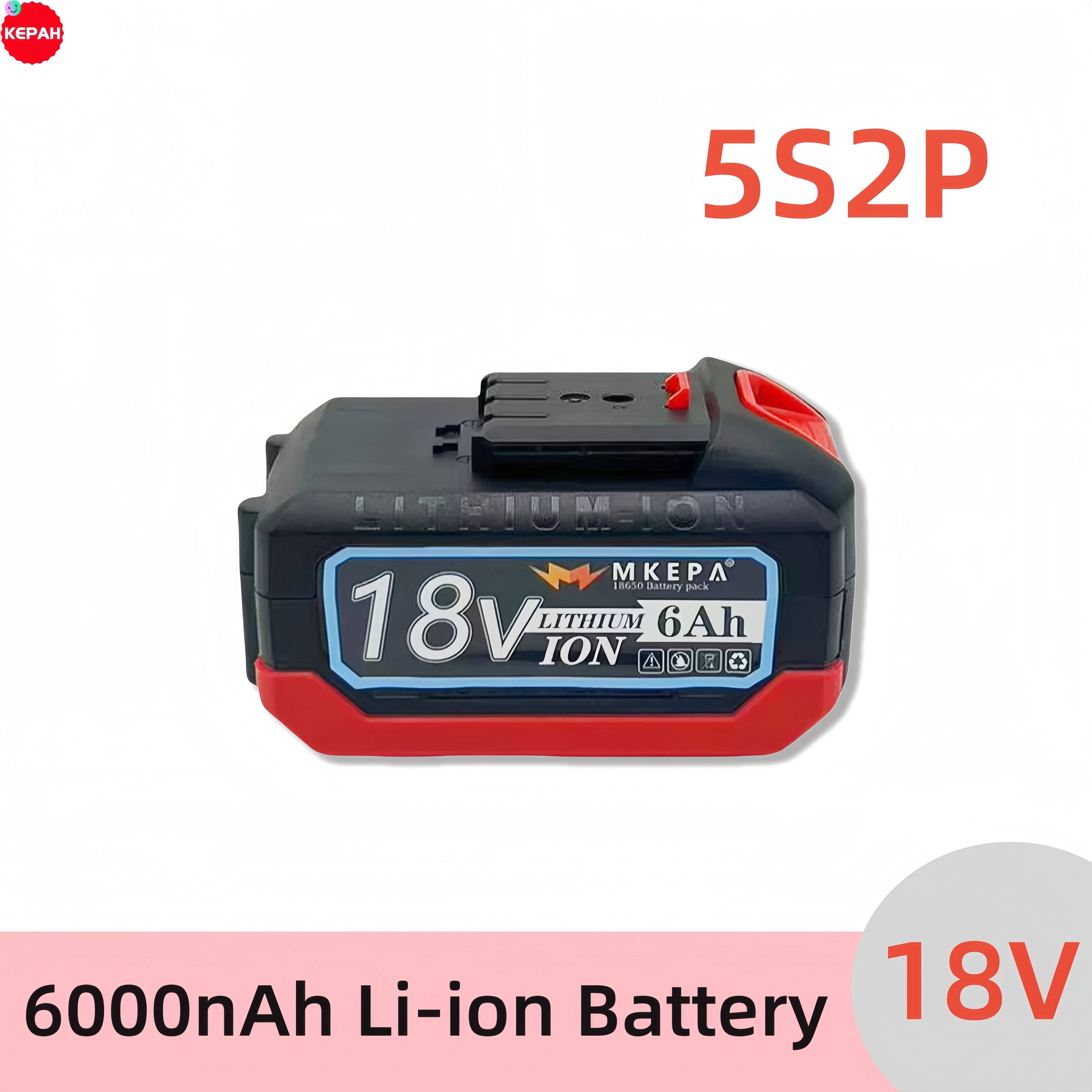 

Новый 5S3P 18V 6000mAh литий-ионный сильноточный аккумулятор
