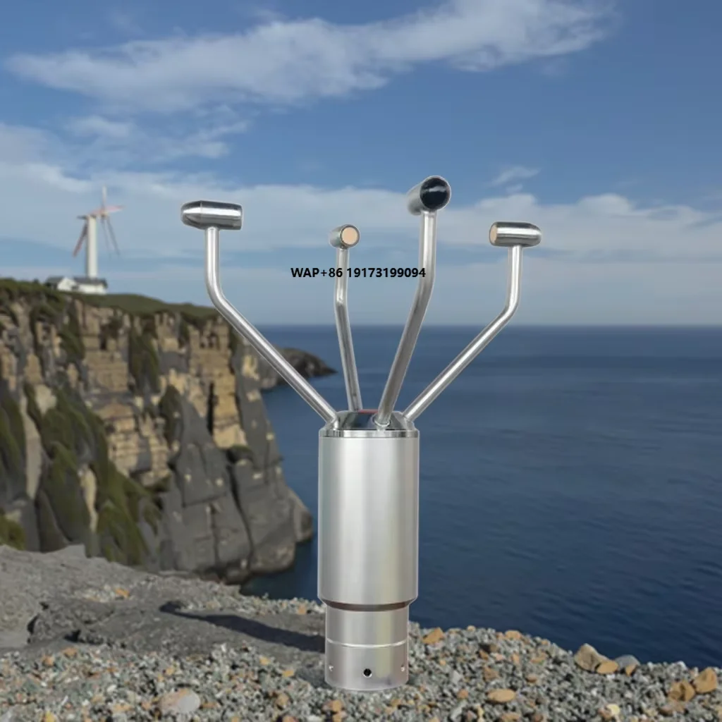 RS485 Modbus 4-20mA Metal Claw Type IP67 2 in 1 Ultrasonic Anemometer Wind Speed Direction Sensor Weather Station