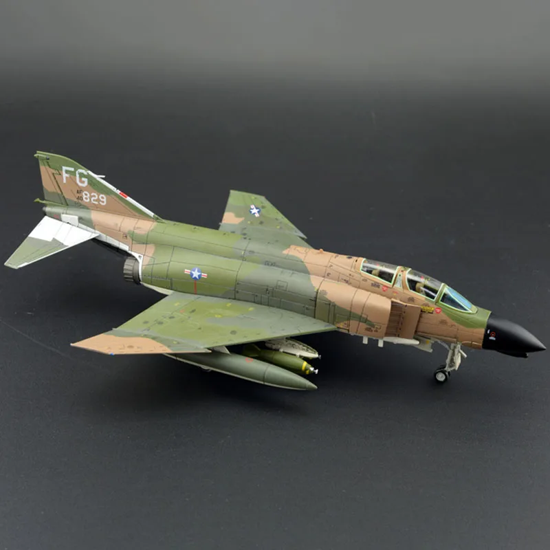 AC 1:72 Scale F-4C 8th Tactical Wing 433rd Tactical Squadron Fighter Military Aircraft Model Diecast Alloy Classics Toys Gifts