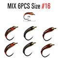 6PCS Mix Size 16