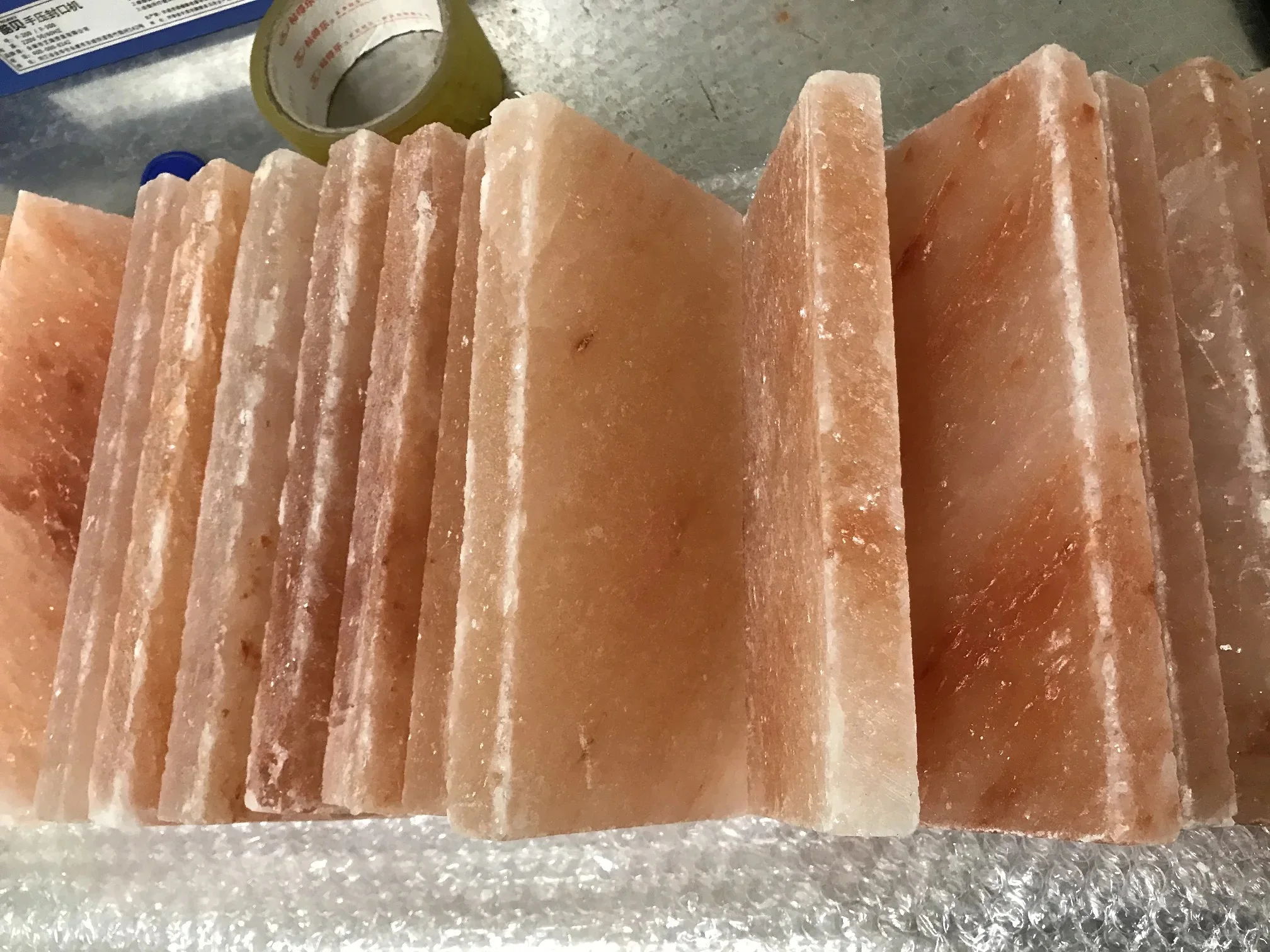 about 20X10X2cm 1 pcs Sweat steaming room material Himalayan Crystal Salt brick