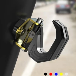 Aluminum Alloy Motorcycle Helmet Holder Double Hook Mount Scooter Luggage Hand Bag Hanger Bottle Hook with Screw