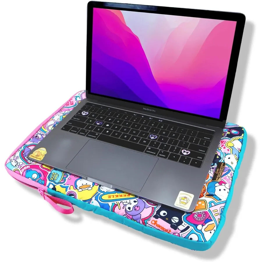 Sonix x Sanrio | Puffy Laptop Sleeve | 15-16 Inch Quilted Pillow Puffer Laptop Carrying Case Computer Sleeve | Hello Kitty and