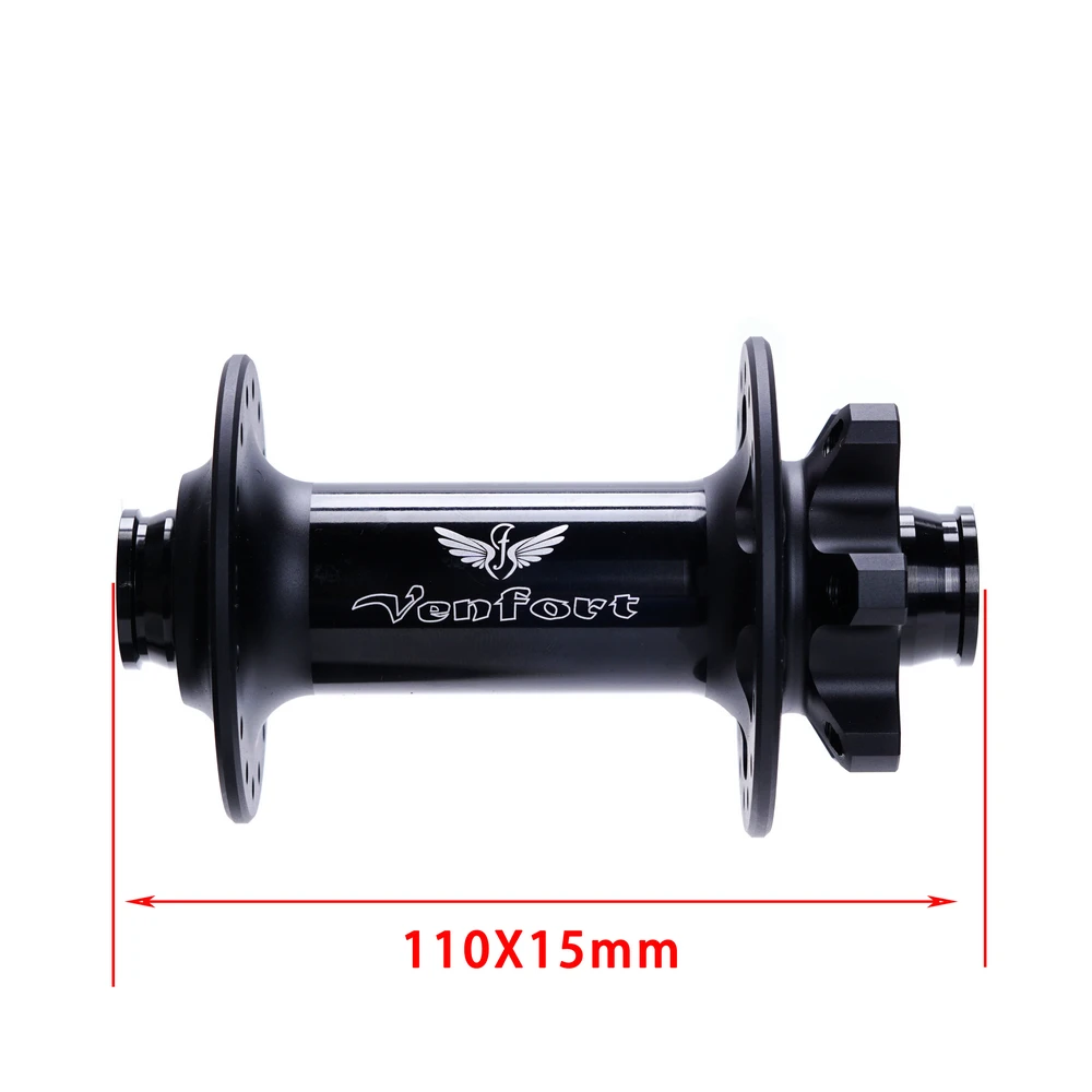 Venfort Pro4 Bicycle Hub 28 Holes Disc Brake Mountain MTB Hub Front 110X15