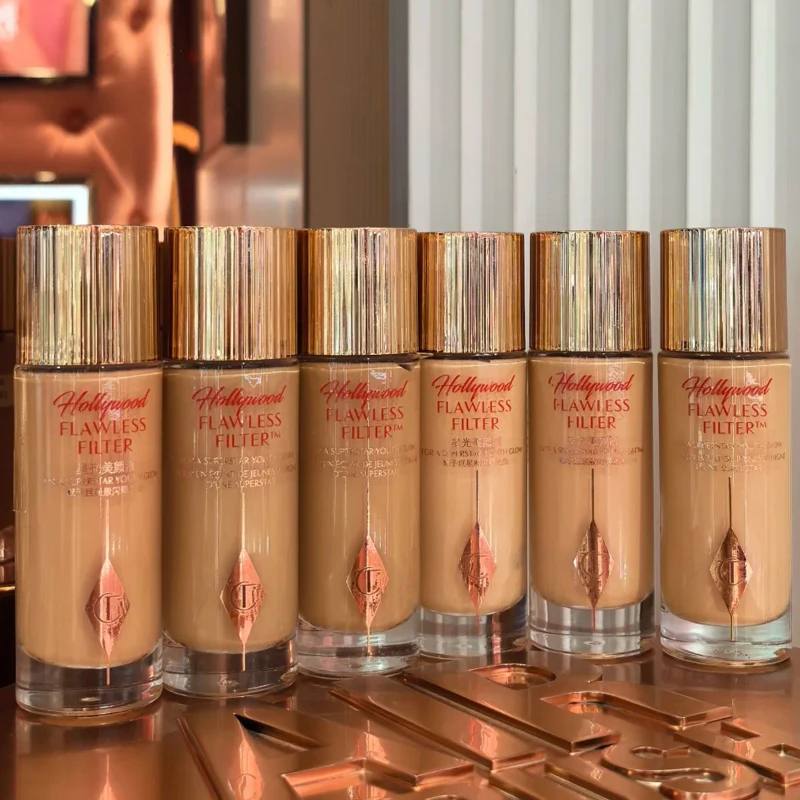 Base Líquida CT Hollywood Starlight Beauty Flawless Filter para Maquiagem, Brilho e Cobertura Iluminadora