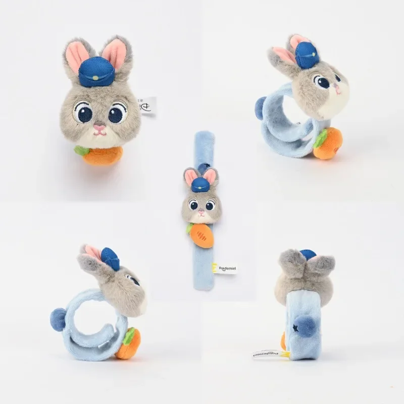 

Это милая плюшевая кукла на запястье, украшение с популярным мультфильмом Диснея, Зверополис, Джоди, Ник, поп-кольцо