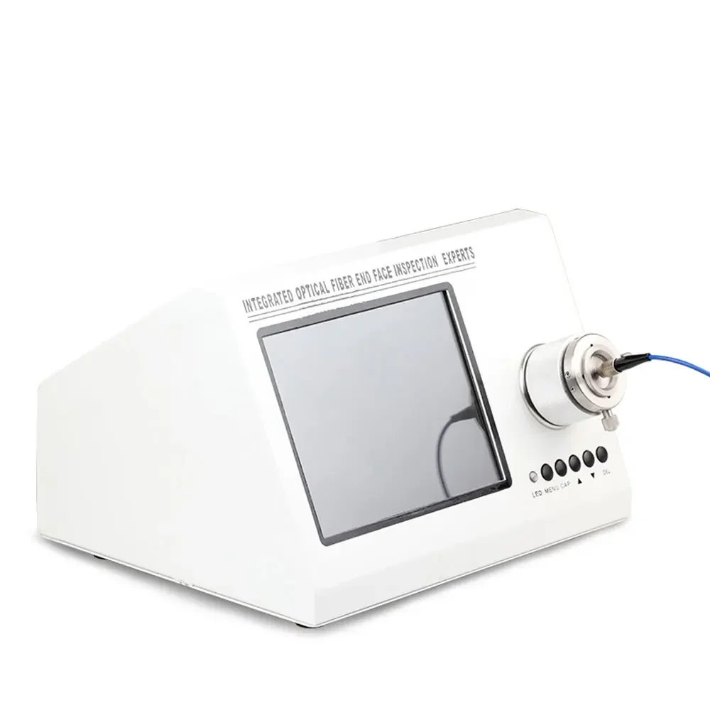 Fiber   Protection      Fiber End Face Detector Desktop Microscope Magnifying Glass Jumper Detection All-in-one Machine