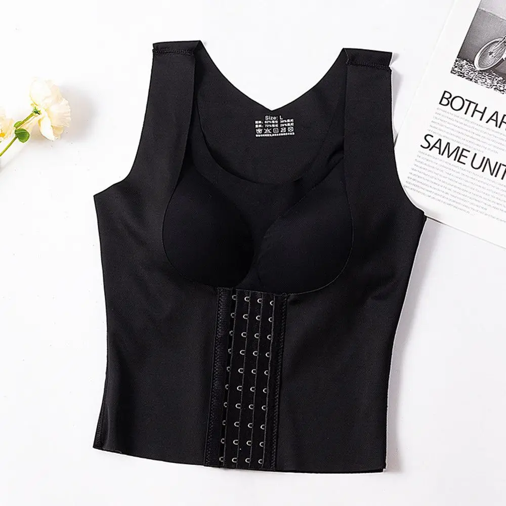 3-in-1 Waist Buttoned Bra Shapewear for Women Waist Shaper Women's Shapewear Snatch Bra - 3-in-1 Waist Trainer Bra Daily