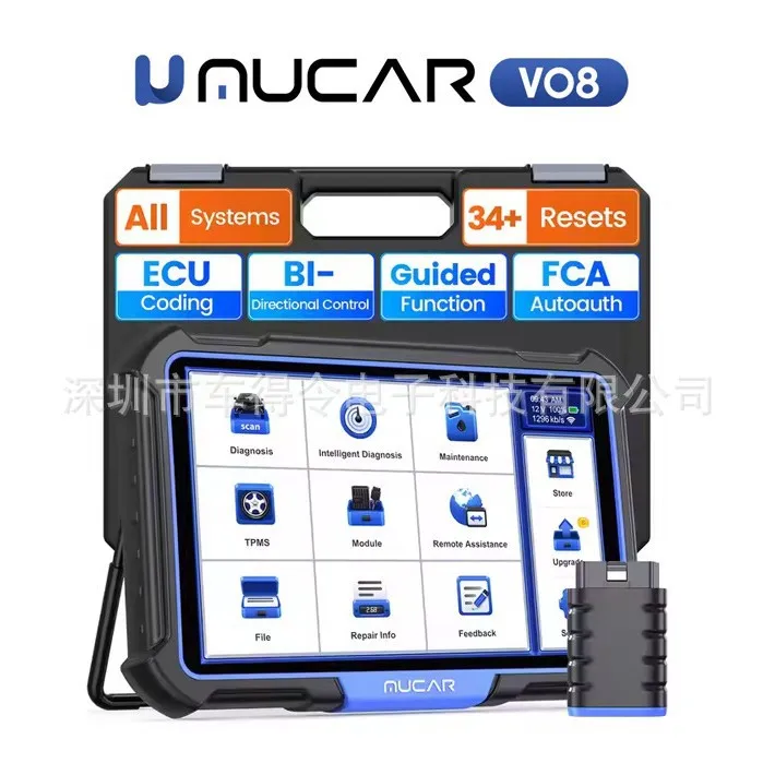 

Suitable for 2025NEW MUCAR VO8 Advanced Diagnostic tools Key Programming.