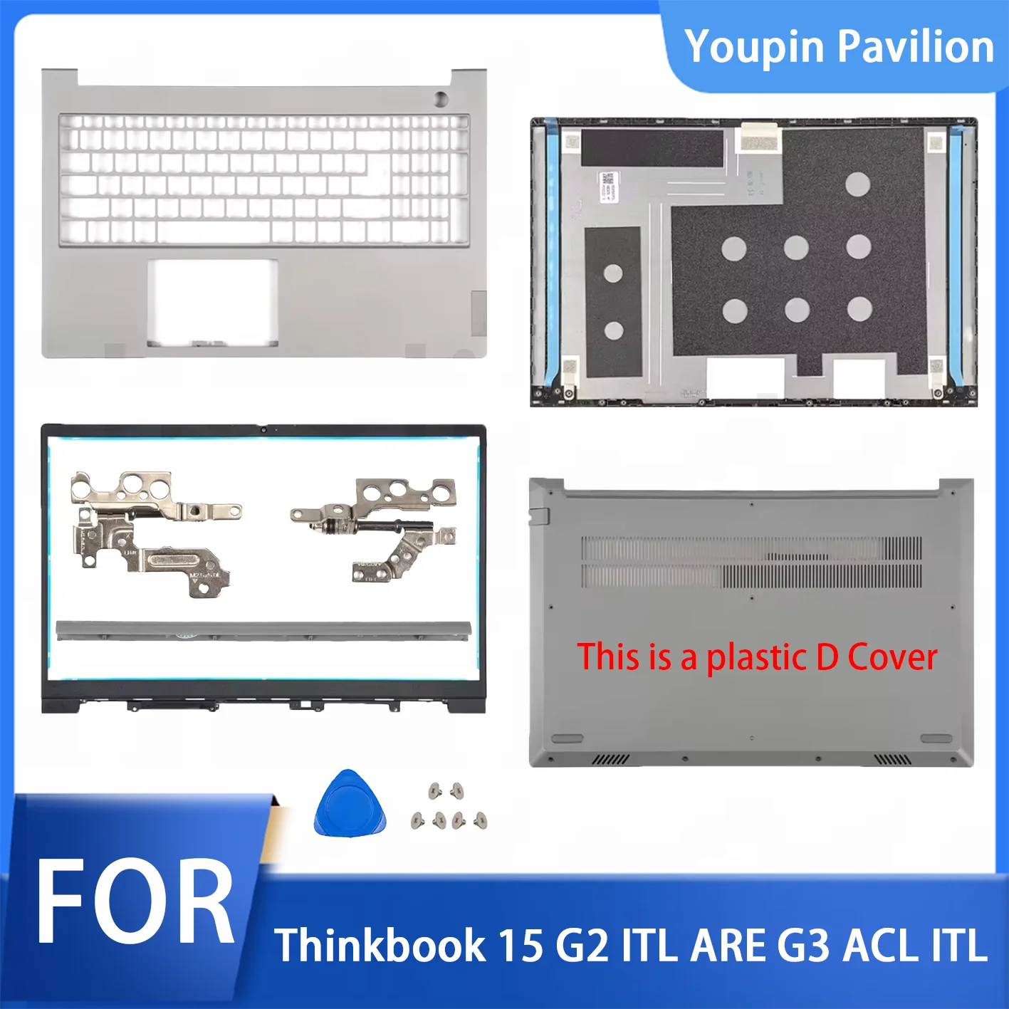 

Suitable for Lenovo Thinkbook 15 G2 NTL 15 G3 G2 ARE new laptop protective case LCD back cover front panel palm bottom cover