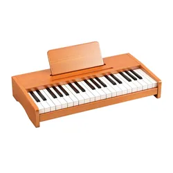 25/37 Keys Wooden Hand Knocks Xylophone Mini Portable USB Digital Piano Multifunctional Electronic Keyboard Musical Instrument