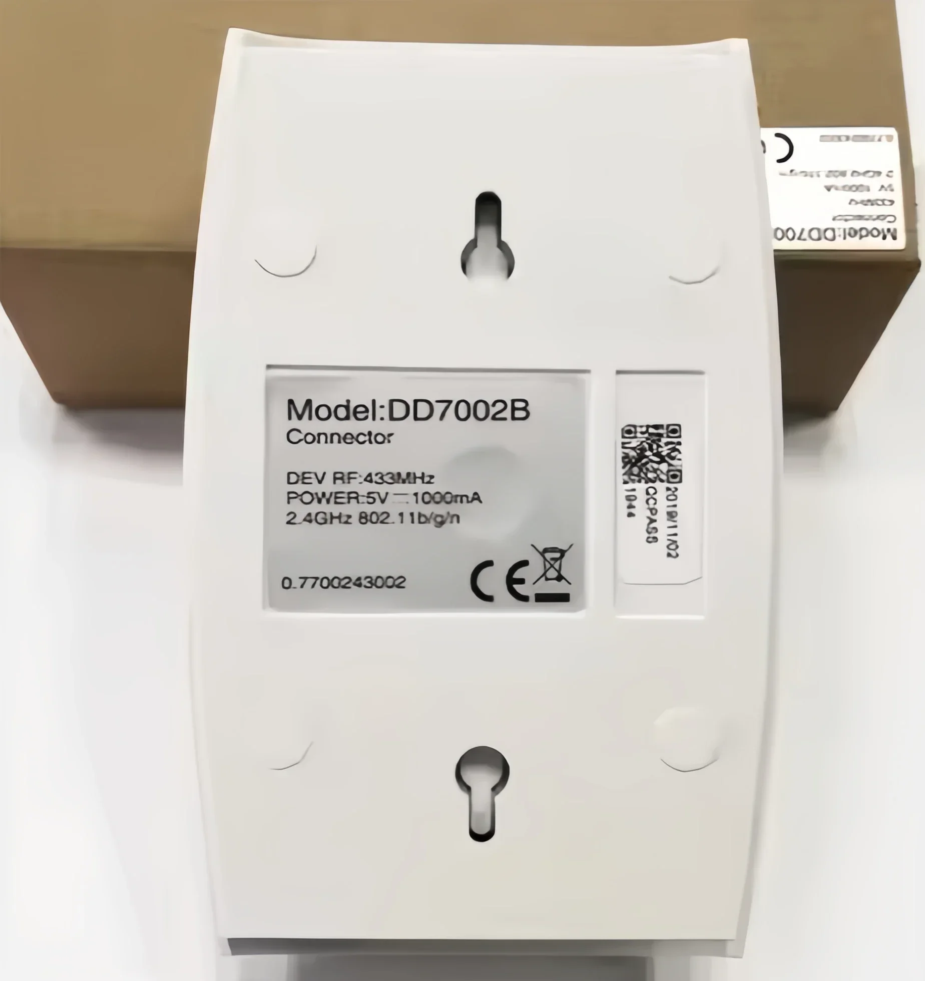 

DD7002B Моторизованные горизонтальные жалюзи и жалюзи 433 МГц Управление Wi-Fi Smart App и пластиковая занавеска Alexa Google Home Bridge