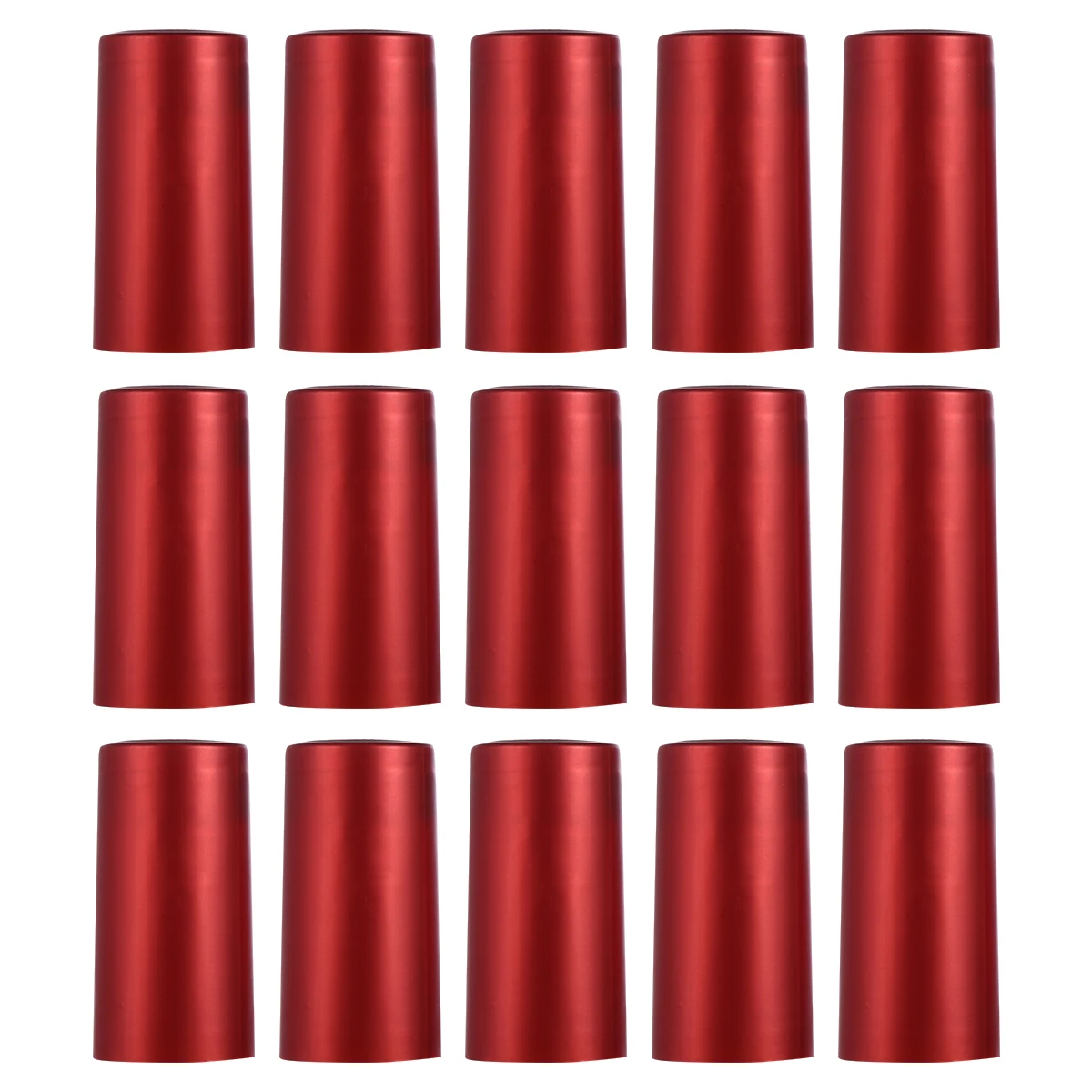 

100 Pcs Red Bottle Sealing Film Reseal Shrink Tops Bottles Wrap Wraps