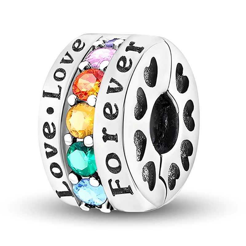 925 فضة كوالا شجرة عيد الميلاد البرسيم الحب القلب سحر الخرز صالح ل الأصلي عموم أساور DIY غرامة مجوهرات هدية