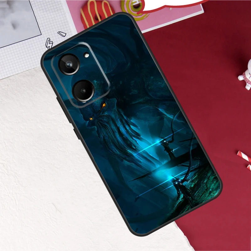 Cthulhu Mythos สำหรับ Realme 8 9 10 Pro Plus 9i C11 C15 C30 C31 C35 C21Y C25 GT Neo 5 3 2 2T 3T Master กรณี