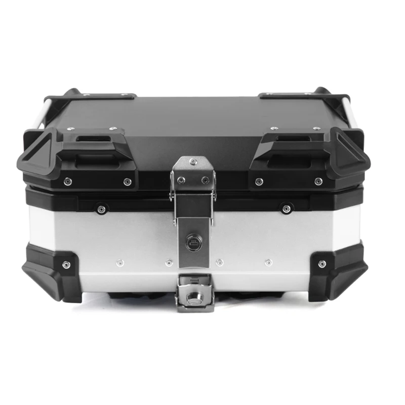 BKSa 25L moto accesorios porte bagage de moto delivery motorbike parts accessory alloy top case trunk motorcycle tail boxes