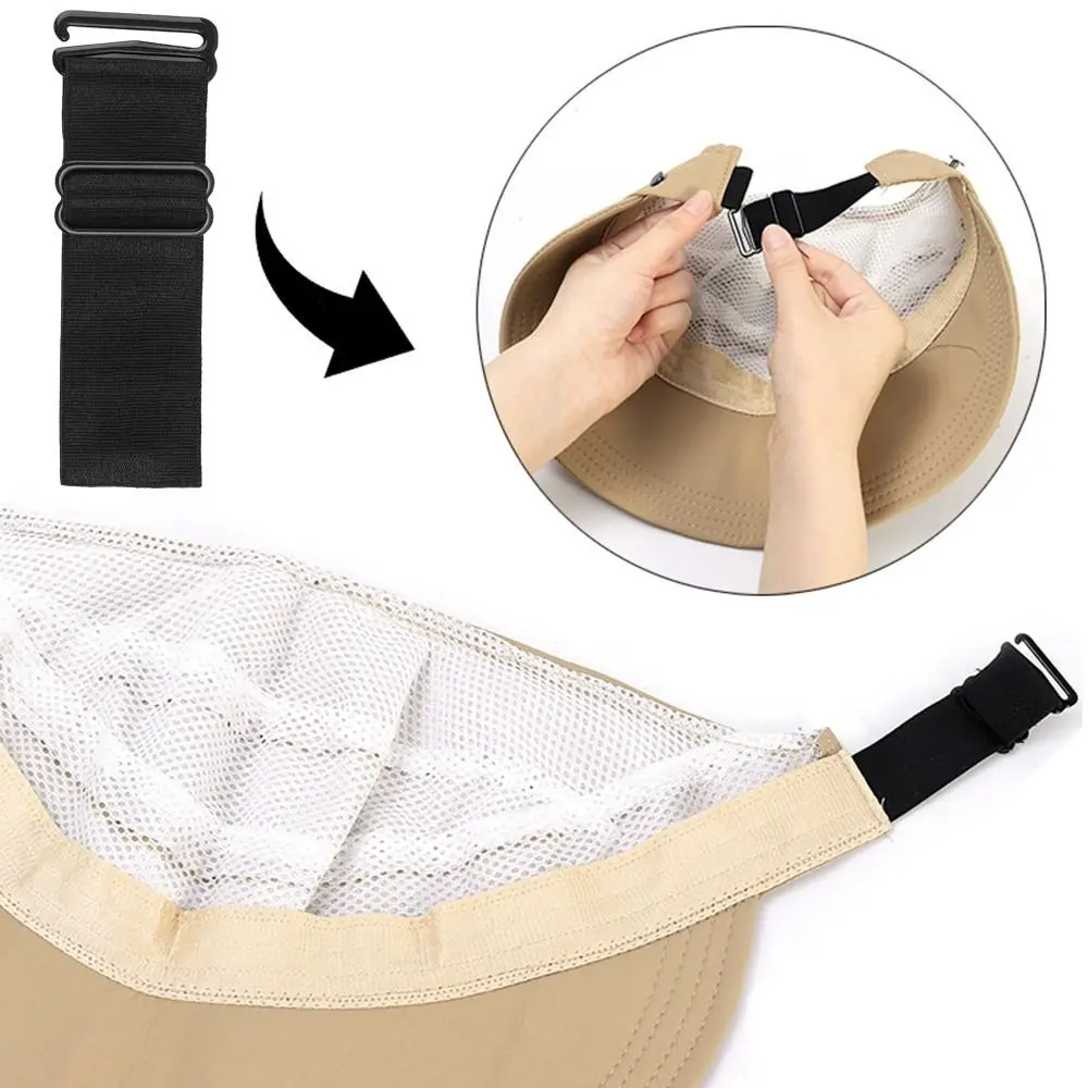 Anti-drop Hat Adjustable Stretching Straps Durable With Hook Windproof Hat Strap Cap Accessories Removable Hat Windproof Rope