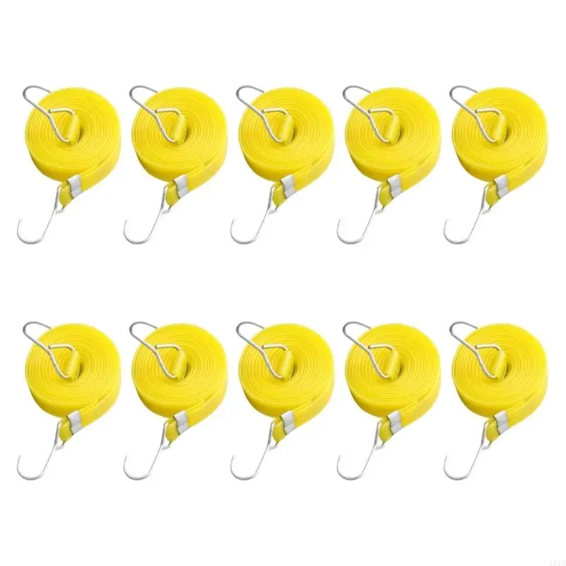 10LOTS SOLASTICS LOGGAGE STRAP WIDE HOOK HOOK HIGHT TYPE TYPE TYPE CORD للدراجات النارية رف دراجة 157D