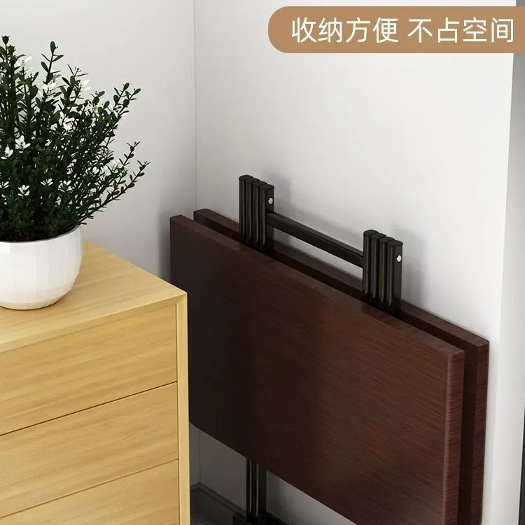 طاولة قابلة للطي طاولة طعام منزلية مستطيلة بسيطة لتناول الطعام كشك خارجي كشك محمول وكرسي بالجملة