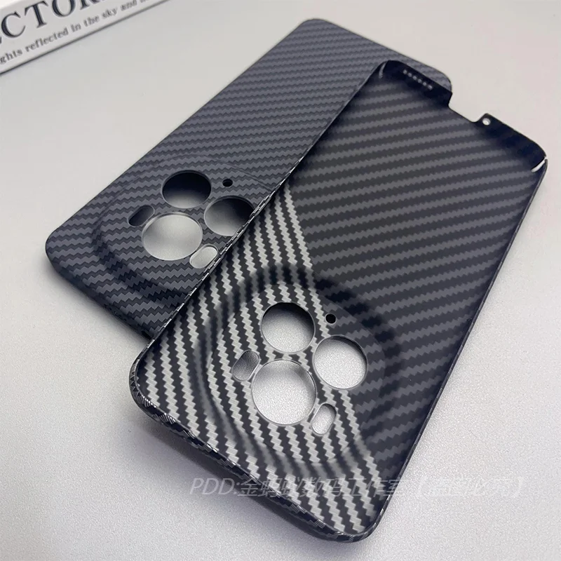 Cover For Honor Magic 6 Pro Case PC Carbon Fiber Texture Pattern Matte Hard Phone Case For Magic 6Pro 5G Slim Thin Shell Bumper