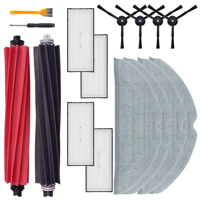 

For Xiaomi Roborock S8 / S8 + / S8 Pro Ultra Main Side Brush HEPA Filter Mop Cloth Vacuum Cleaner Replacement Parts