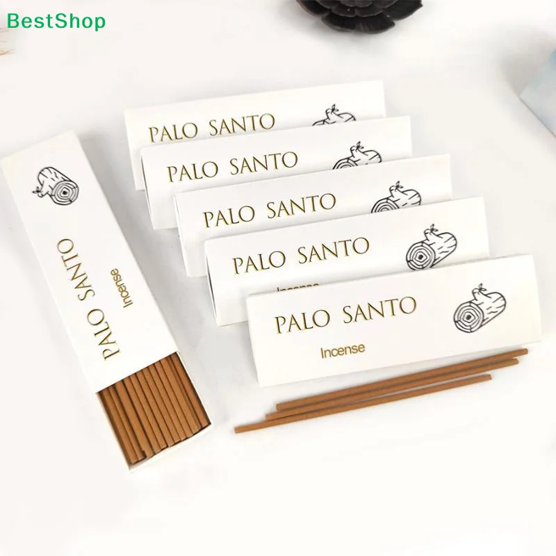 35Pcs High-Grade Palo Santo Incense Sticks With A Diameter Of 2.7mm With Long Lasting Calming Scent For Home Relaxation Yoga