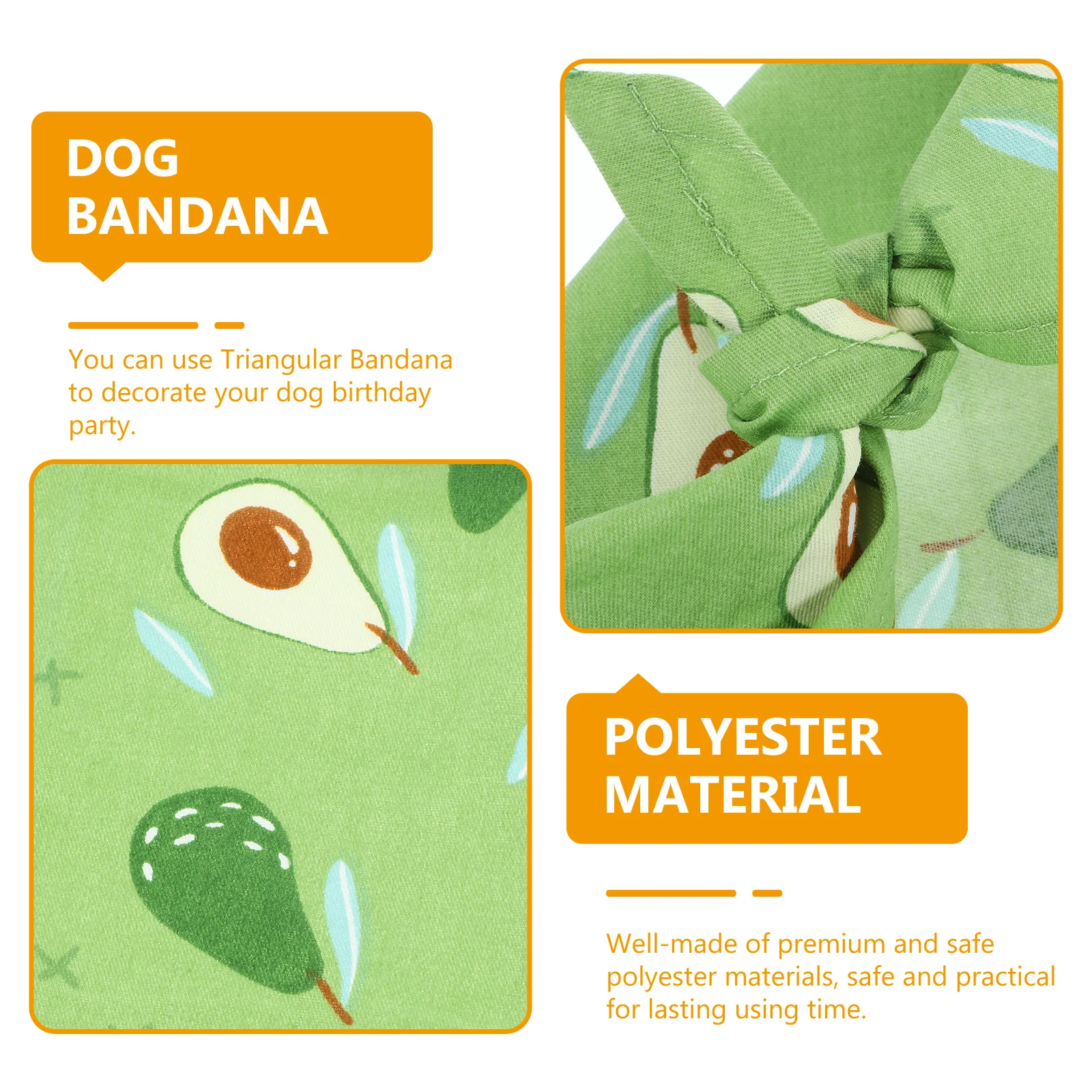 

Summer Pet Dog Bandana Soft Triangular Scarf For Small Puppy Birthday Party Decor Outdoor Wear Pet Supplies