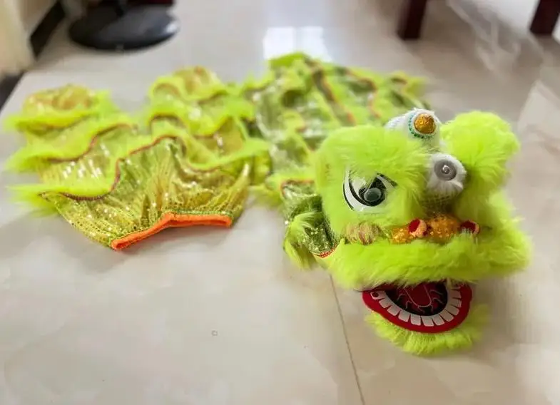 Handmade Costume Royal 14 inch Lion Dance 5-12 Age  Pants  Kid Child WZPLZJ Gift Party Performance Park Game Outdoor Even