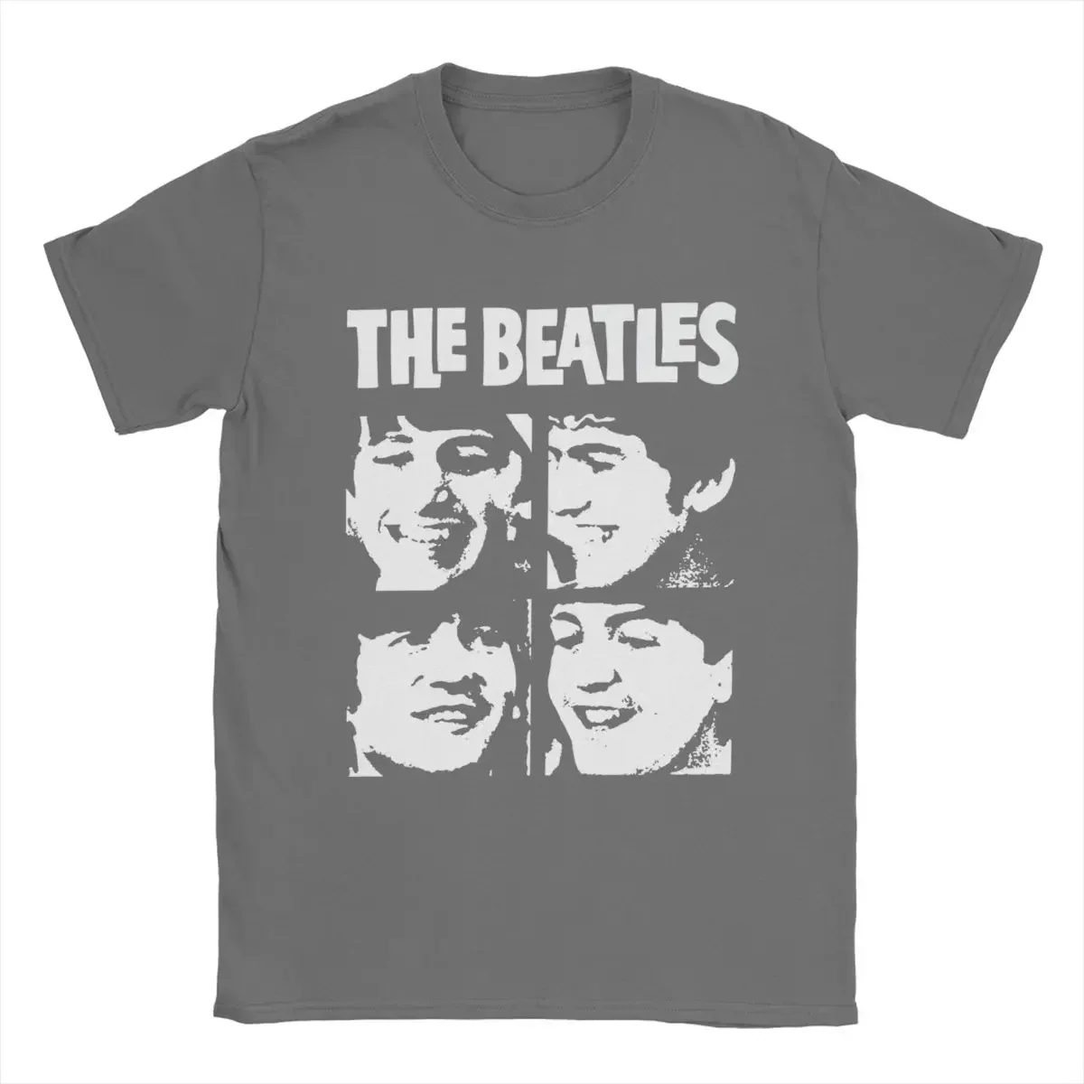 Short Sleeve T Shirt Original Clothing oversized graphic harajuku The Beatle T-Shirts for Men Creative 100% Cotton Tee Crew Neck