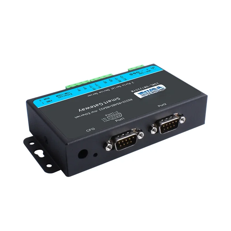 Serial port server 2-way RS232/422/485 to Ethernet module MQTT serial port to network port active polling