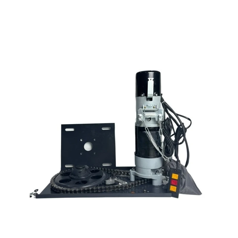 Smart home automatic shutter door and window kit with AC motor, industrial design, load-bearing capacity of 500kg