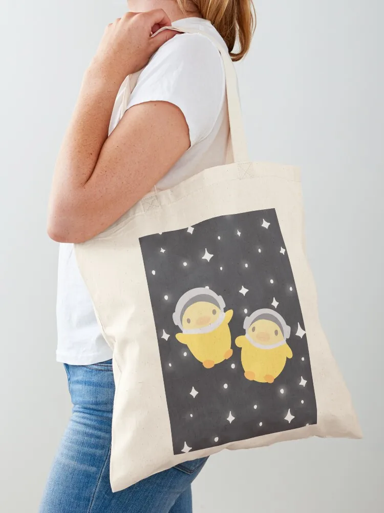 

Space Ducks Tote Bag Shopper bag Handbags women tote bag screen woman shopping