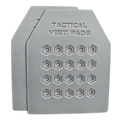2PCS Grey Plate