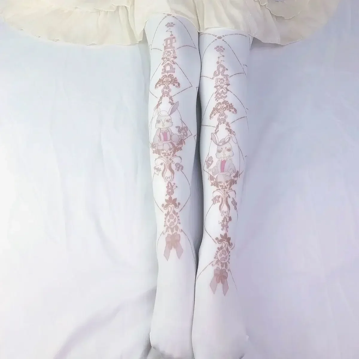 Japanese Sweet Lolita Socks Women's Cute Pantyhose Thigh Stockings Cos Sexy Thigh Stockings Cute Lolita Pantyhose