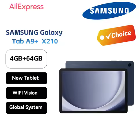 New SAMSUNG Galaxy Tab A9 plus Tablet 11” 4+64GB Android, X210  2.2GHz, 1.8GHZ Quad Speakers,Slim, Light A9plus tablo
