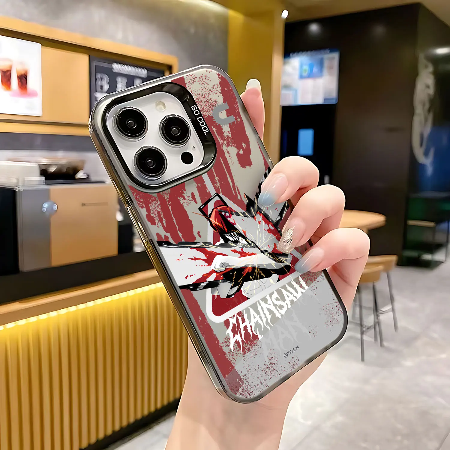 Ins Chainsaw Man Hot Ainme Phone Case for Infinix Hot 8 9 10 12 20 30 Play Smart 5 6 7 8 Plus Spark 20 10 Pro Shockproof Back