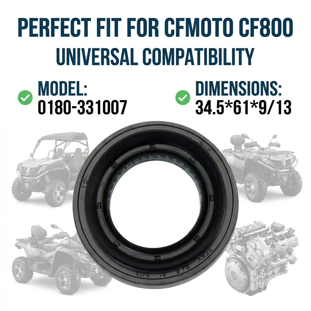 

CFmoto Öldichtung Hinterachse 35x61x9(14 passend für CFmoto CF400 CF500 CF600 CF625 CF800 ATV UTV SSV Teilenummer: 0180-331007